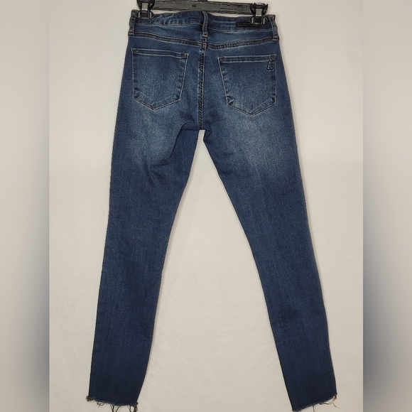 Articles Of Society Low Rise Raw-Hem Form Fitting Jeggings - Size 25 - Picture 2 of 12